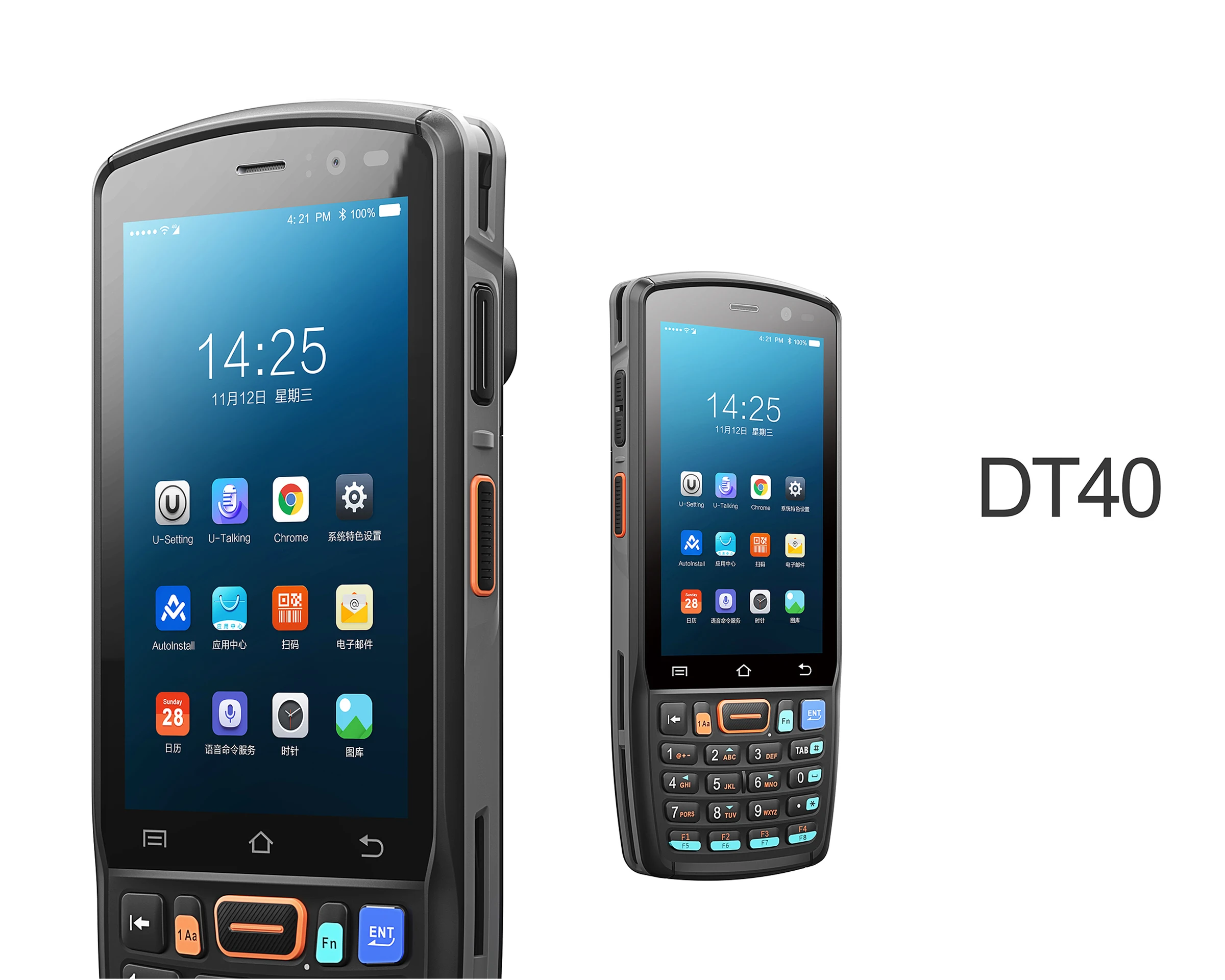 Urovo DT40 Handheld Enterprise Mobile Computer Rugged Data Terminal Android Barcode Scanner Octa Core