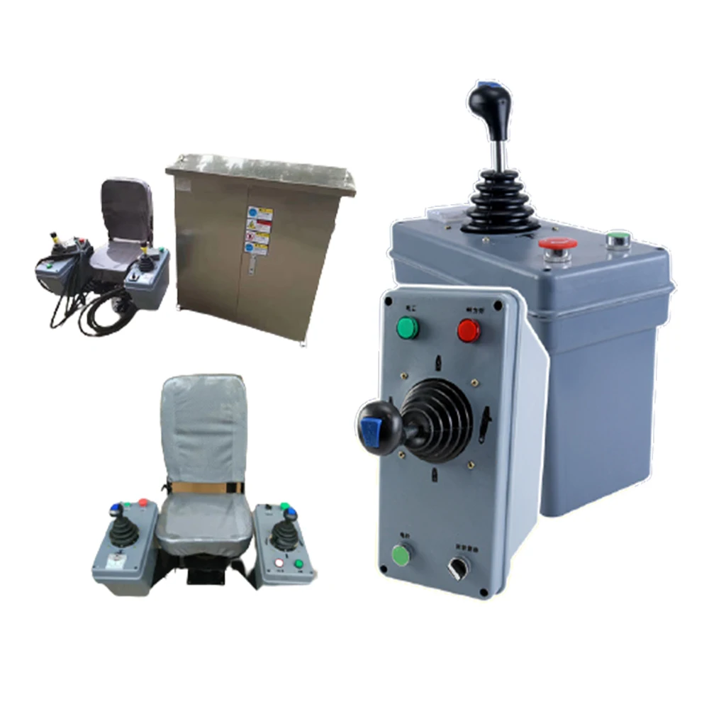 Tower Crane Controller Joystick Control Lever Operator Chair Operator Cabin Tower Crane Spare Parts