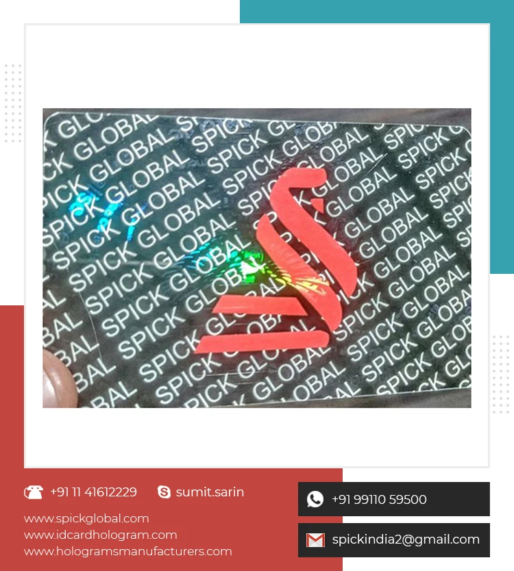 Top Quality Hot Identity Card Printers Hologram Overlay