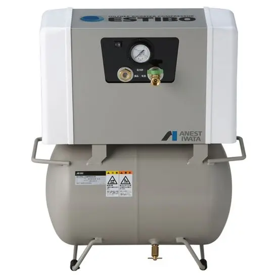 Anest Iwata Small Booster Compressor - Oil Free & Efficient