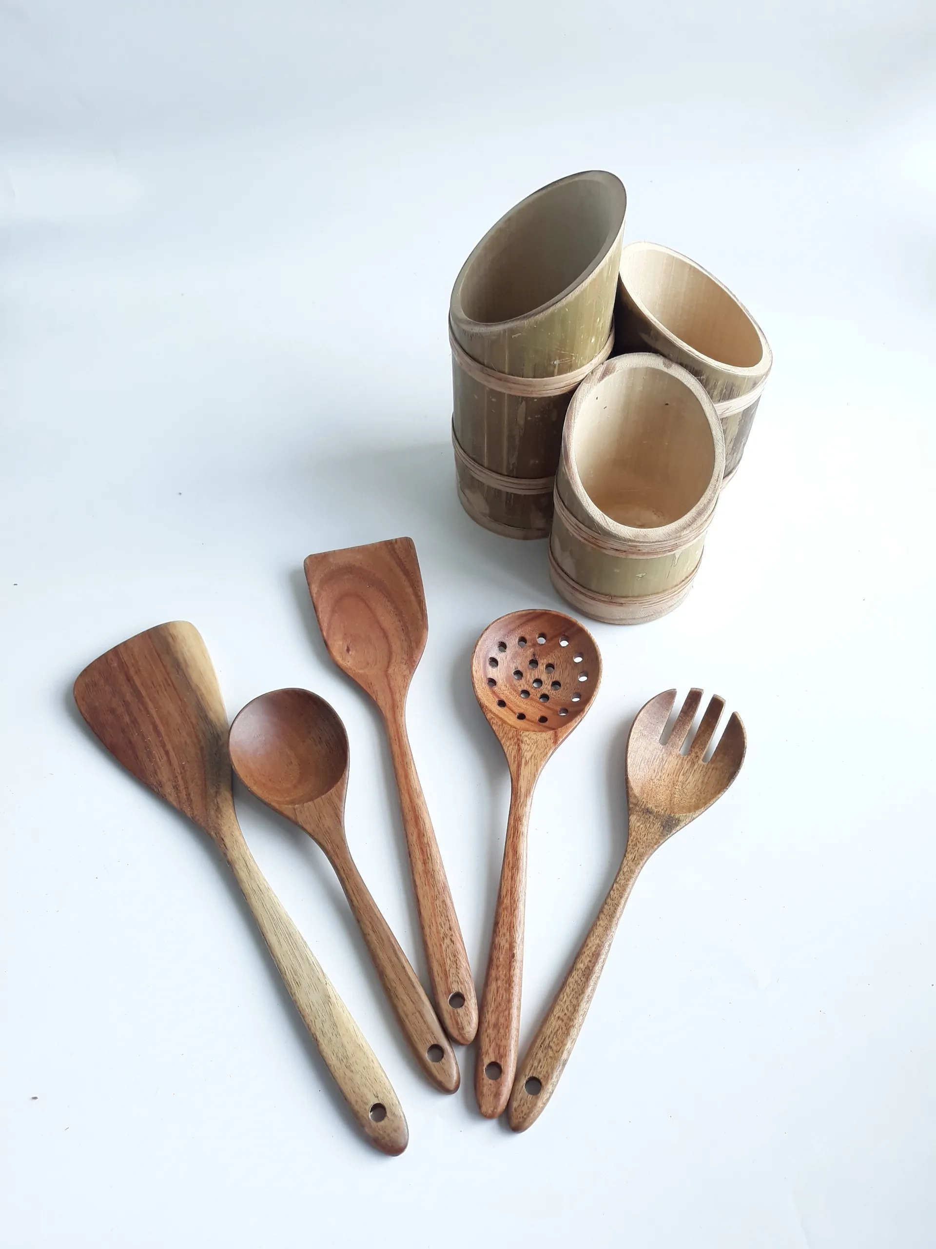 Wholesale Wooden Kitchen Utensil For Kitchen And Cooking 100 Walnut