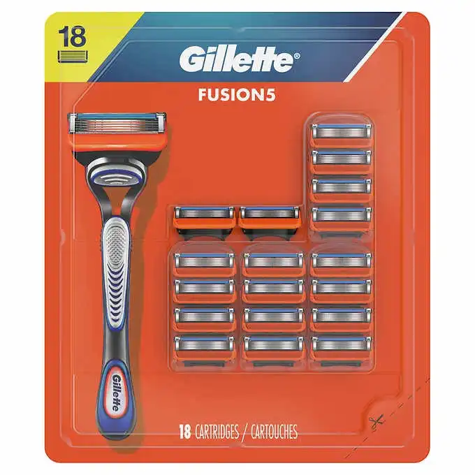 Толщина лезвия для бритья gillette