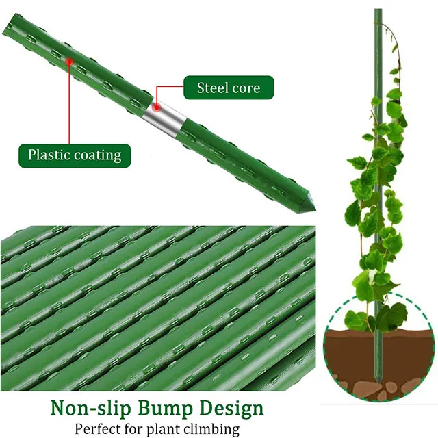 Заводская оптовая продажа утолщенный пластиковый проволочный обруч для поддержки комнатных и уличных цветов решетка для подъема