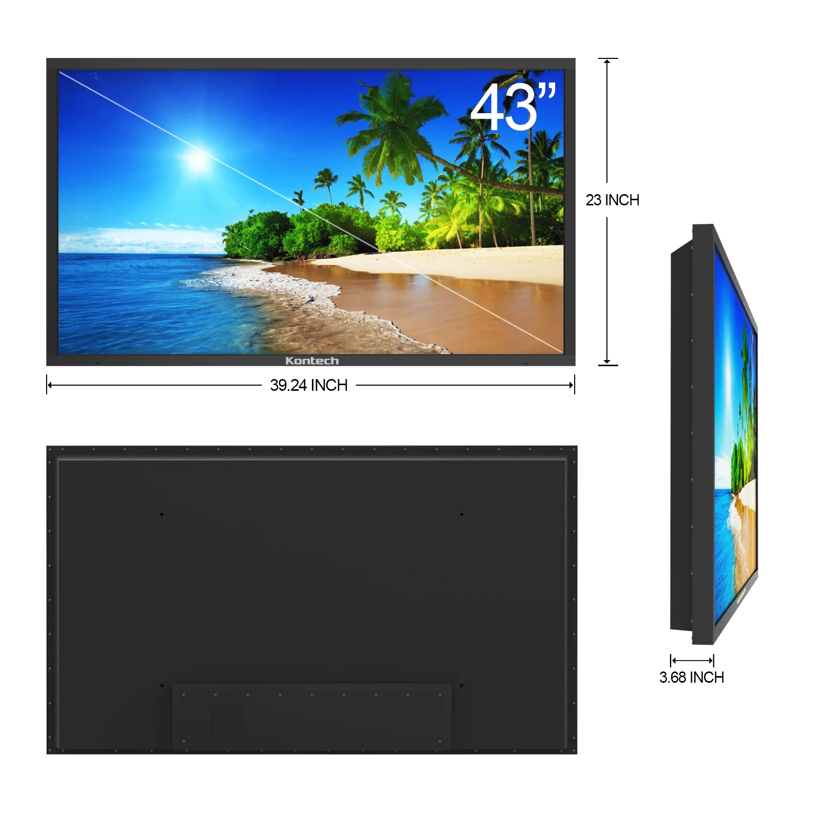 New Design 43 Inch Smart Television Used Outdoor TV for Sale