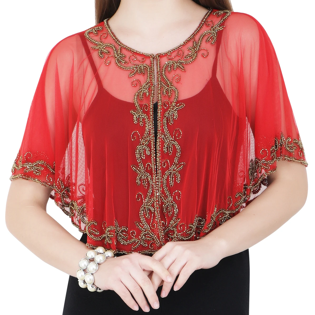 party wear poncho top