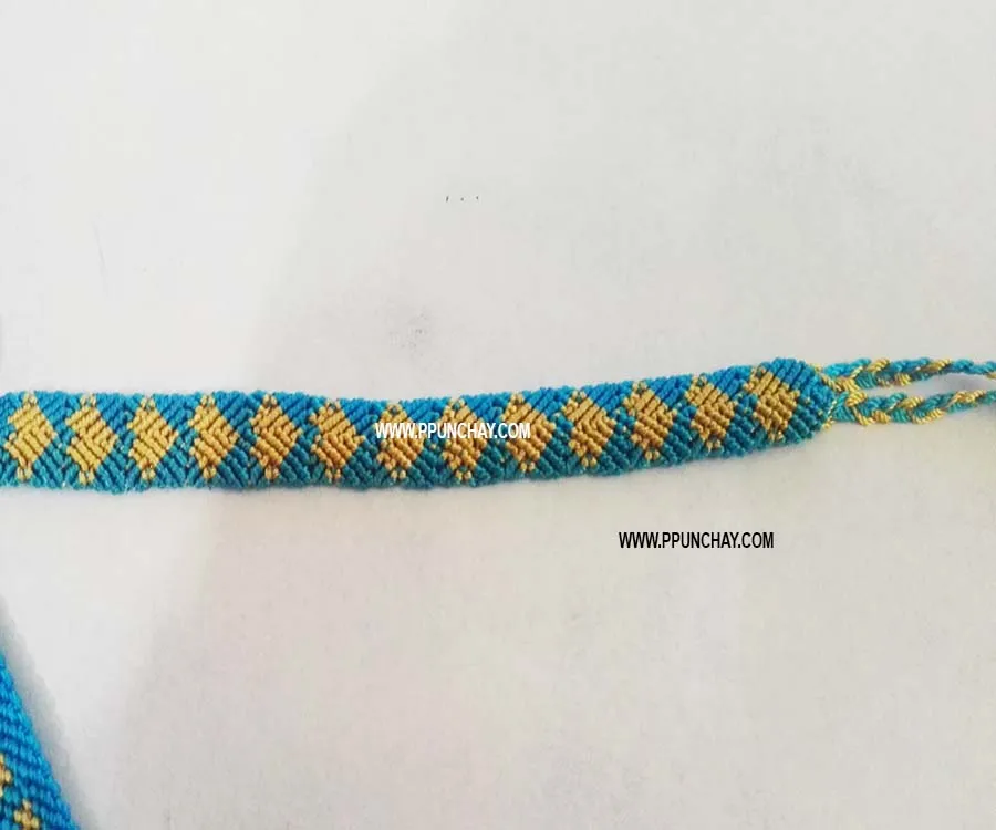 
Friendship Bracelets Macrame Ppunchay Peru Nice colors Hearts 