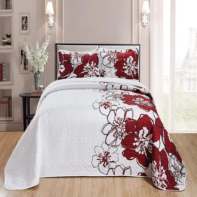 Качественное покрывало с принтом 100% органический хлопок сертифицировано из