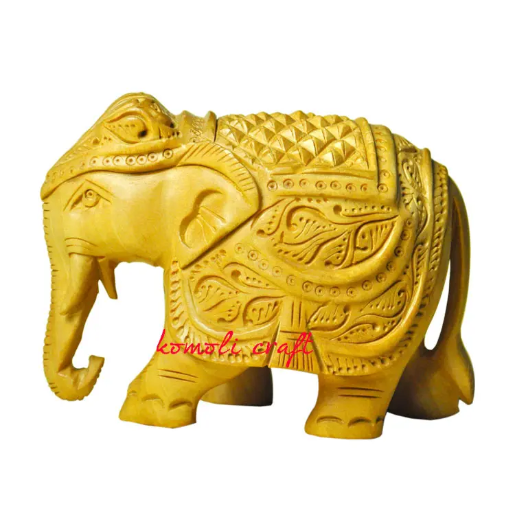 【O-1055】 アジア象 象 置物 木製 工芸品 お土産 O-1055】 アジア象 象 置物 木製 工芸品 お土産 - メルカリ