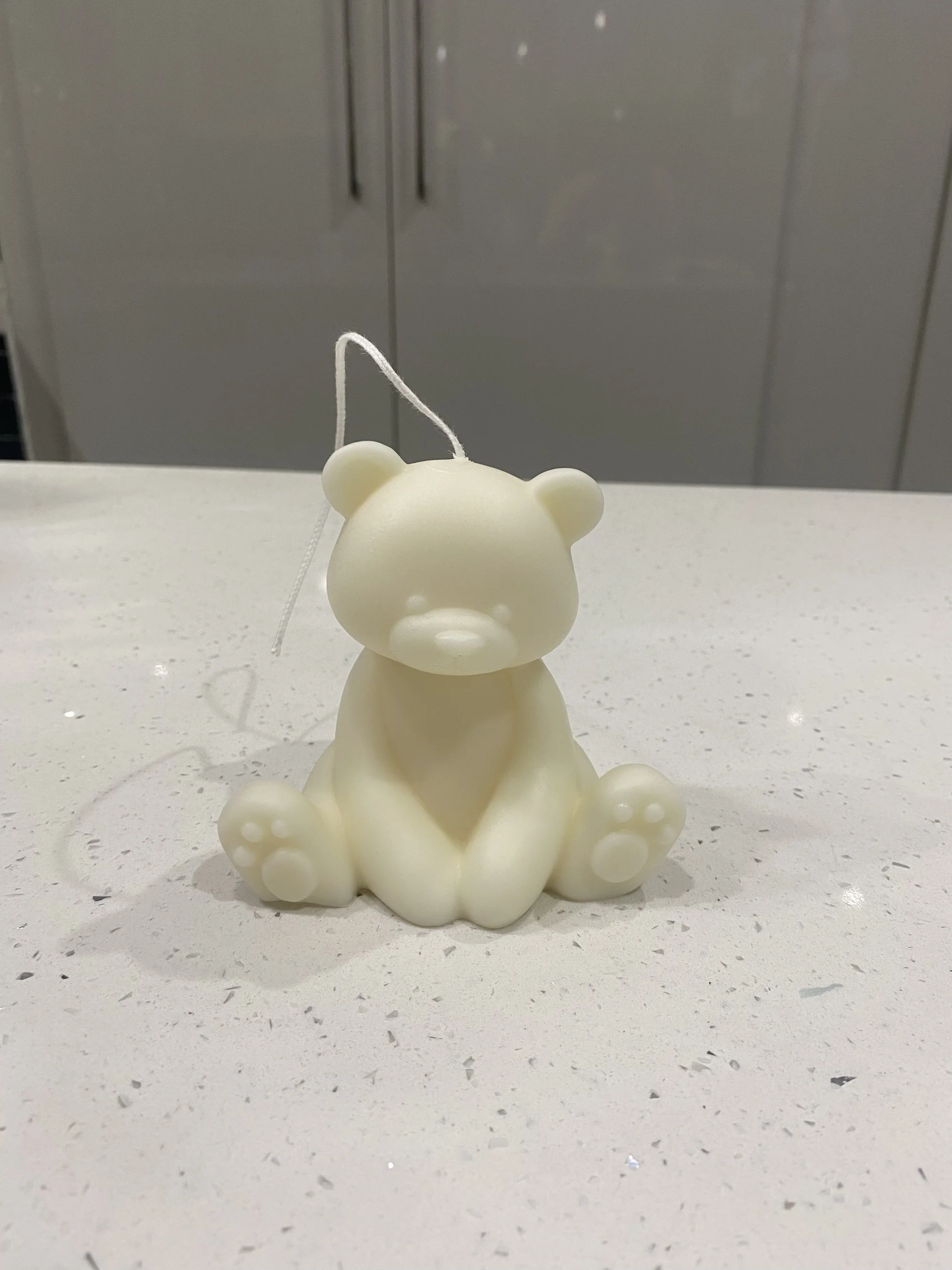Custom J195 Hot Selling DIY Gift Soy Wax 3D Bear Candle Mould