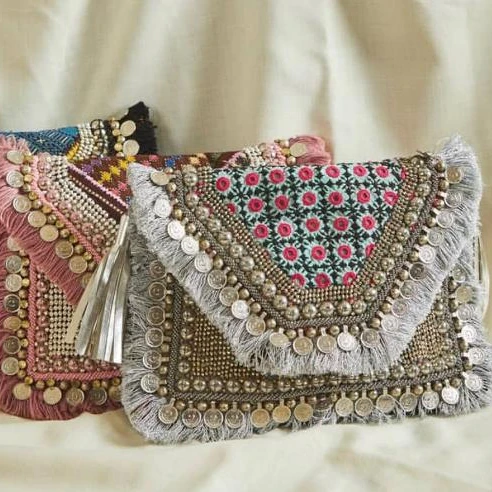 Buy Beaded Clutch Bag Online In India -  India