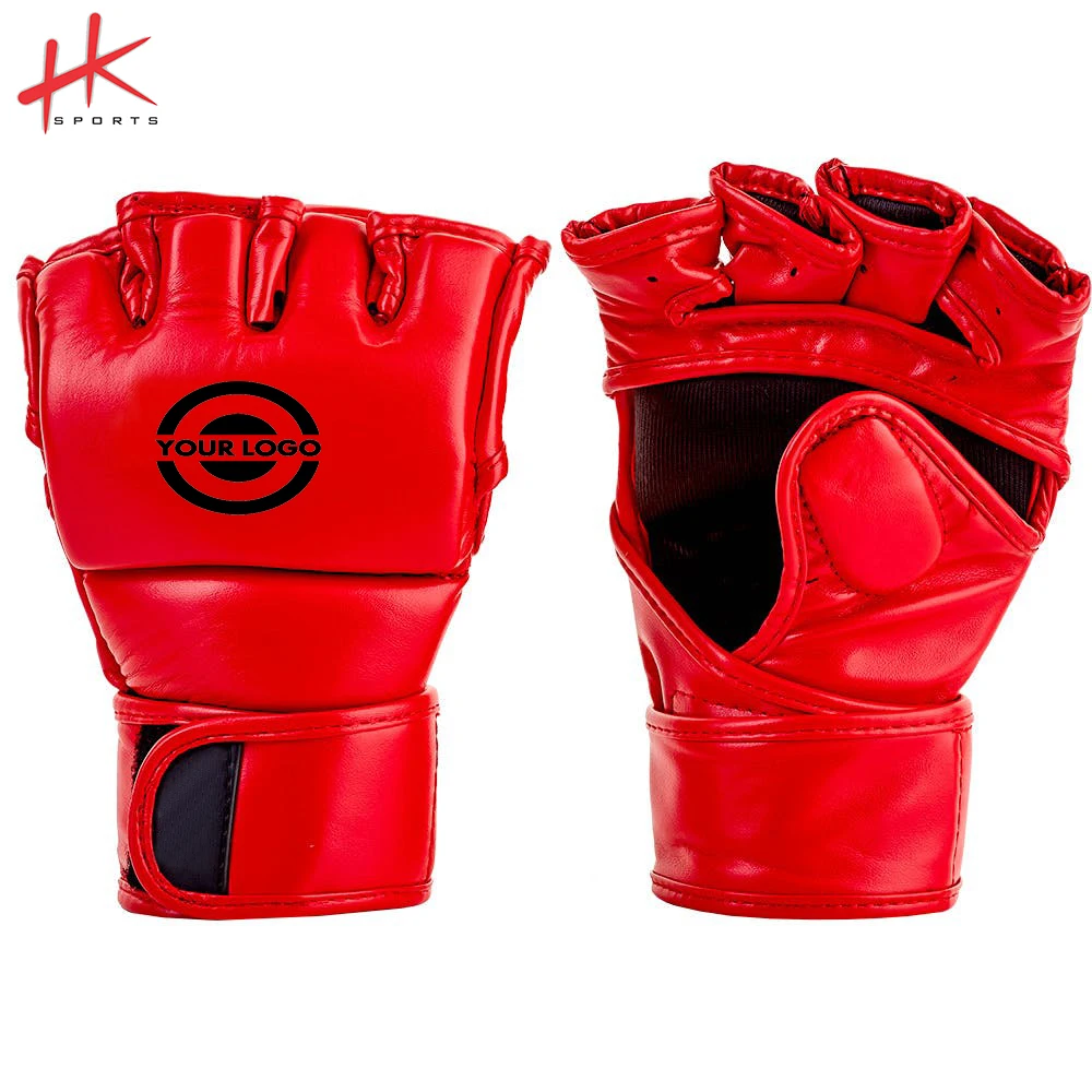 UFC MMA Boxing Gloves Grappling Punching Bag Training Kickboxing Fight Sparring 