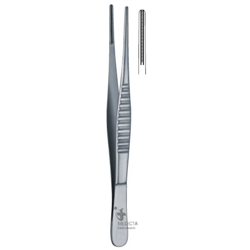 Debakey Atraumatic Tissue Forceps 1.5mm/16cm Dressing And Tissue