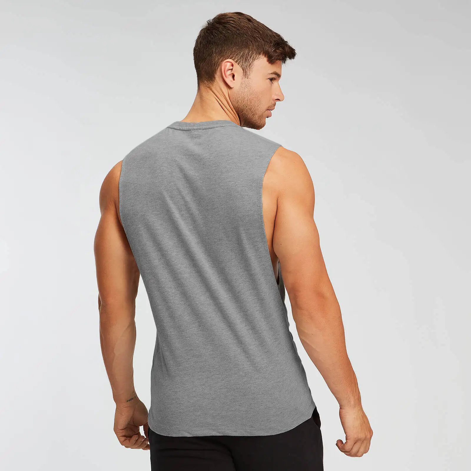 2024 Casual Gym Men Tank Tops Running Training Sports Vest Bodybuilding