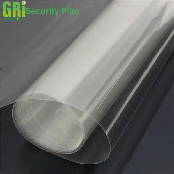 Explosion Proof Security Film For Glass Window Film 2mil 4mil 8mil