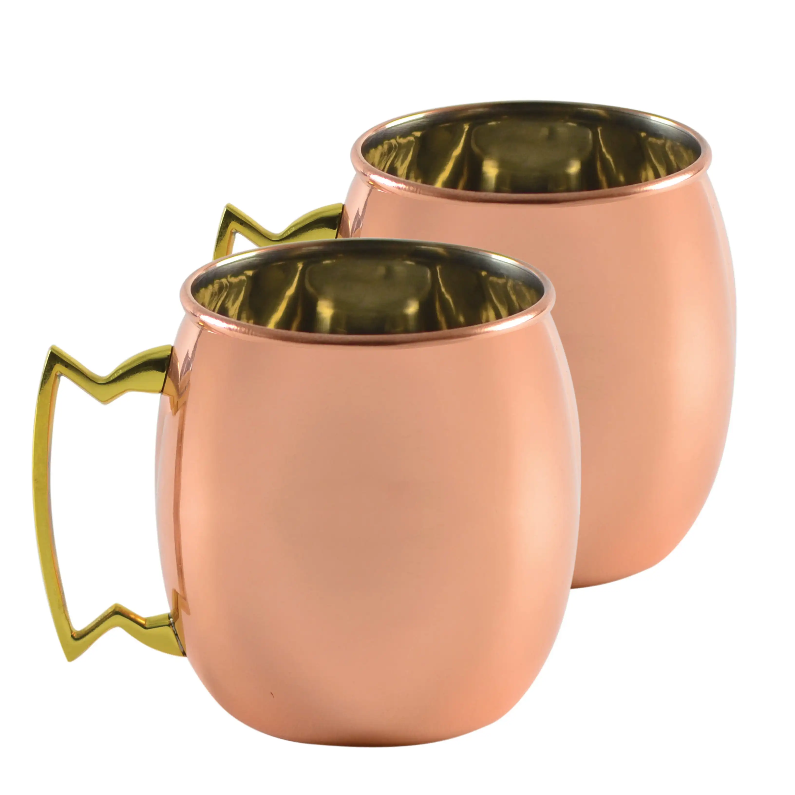 Solid Copper Moscow Mule Mug Premium 100 Pure Copper 16oz Hammered Barware Cup For Drinking 0716