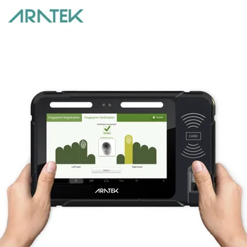 Reliable Electronic Tablet Android Aratek Biometric Fingerprint Terminal Tablets 7 Inches Android Wifi