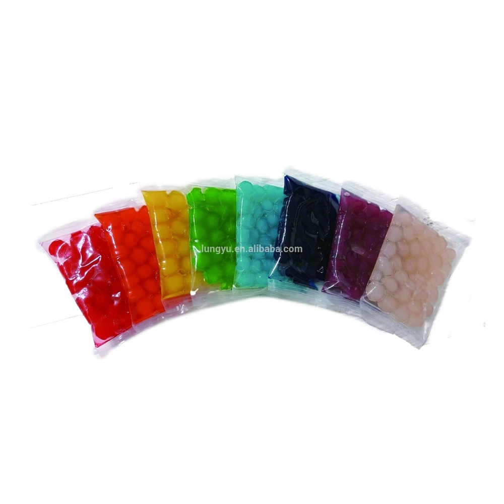 Черный мяч для тапиоки готов к употреблению