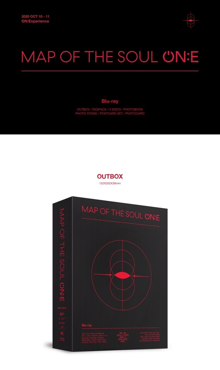 Source [Official Kpop] BTS MAP OF THE SOUL ON:E DVD BLU-RAY on m