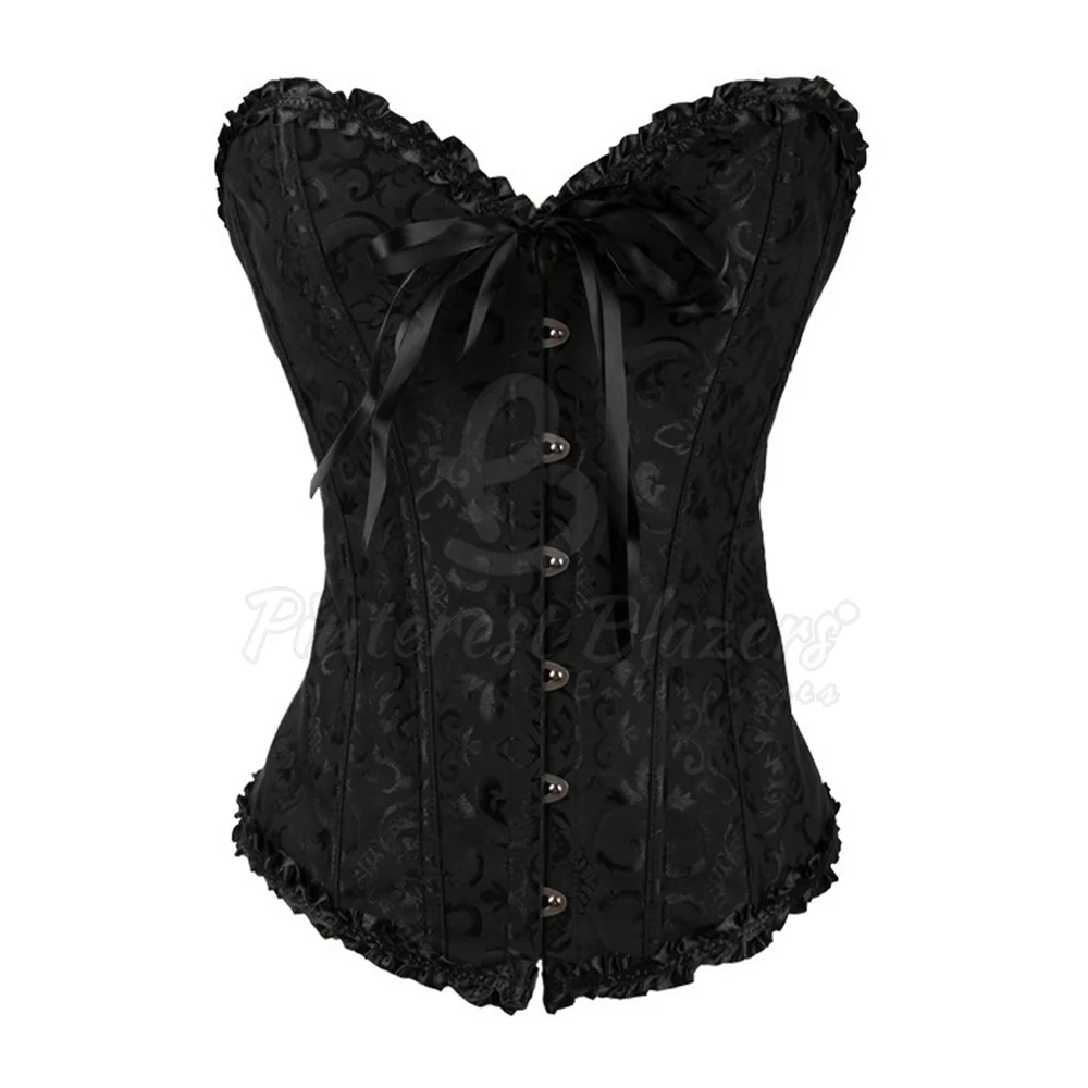 Plus Size Lingerie Waist Cincher Bustiers Top Sexy Gothic Underbust Corset Buy New Style 8549