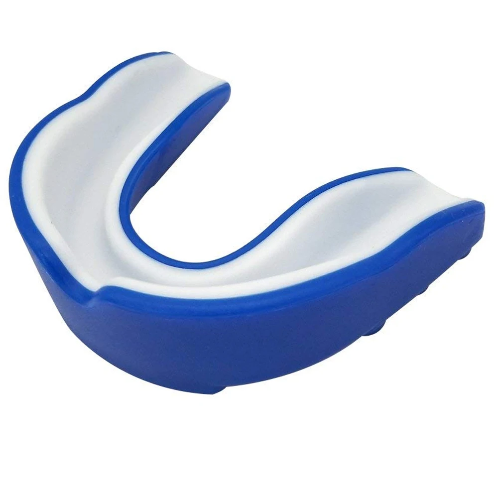 Boxing Gum Shield MMA Martial Arts Mouth Guard Teeth Protection with Plastic Box