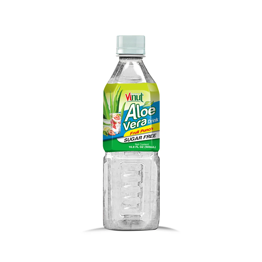 Aloe Vera Juice 500ml PET Bottle - Sugar Free, Shelf Life 12 Months, Ideal  for Organic Aloe Vera Beverages