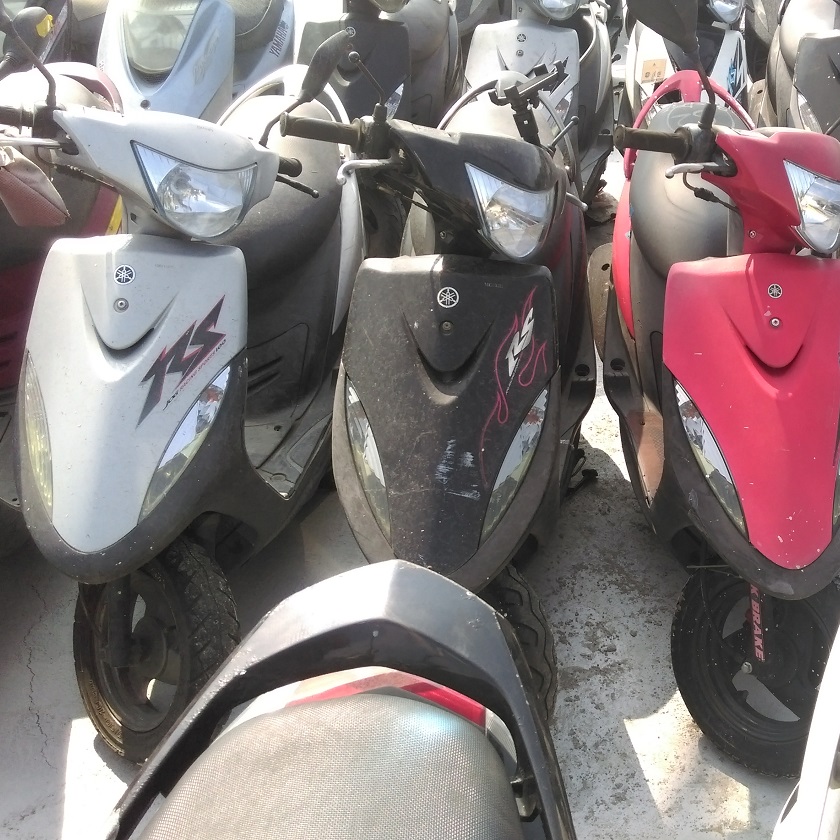 
 Подержанный газовый мотоцикл, скутер YMT RS 100cc, Тайвань  