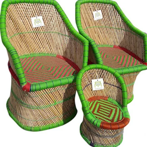 Modern Eco Friendly Handicraft Cane Bamboo Furniture Set For Living Room Balcony Lobby Garden Comfortable Rocking Chairs Set Buy Cover Baby Feeding Lounge Chair Salon Chair Pillow Pad Lifting A Chair Frame With A Swing Cushion