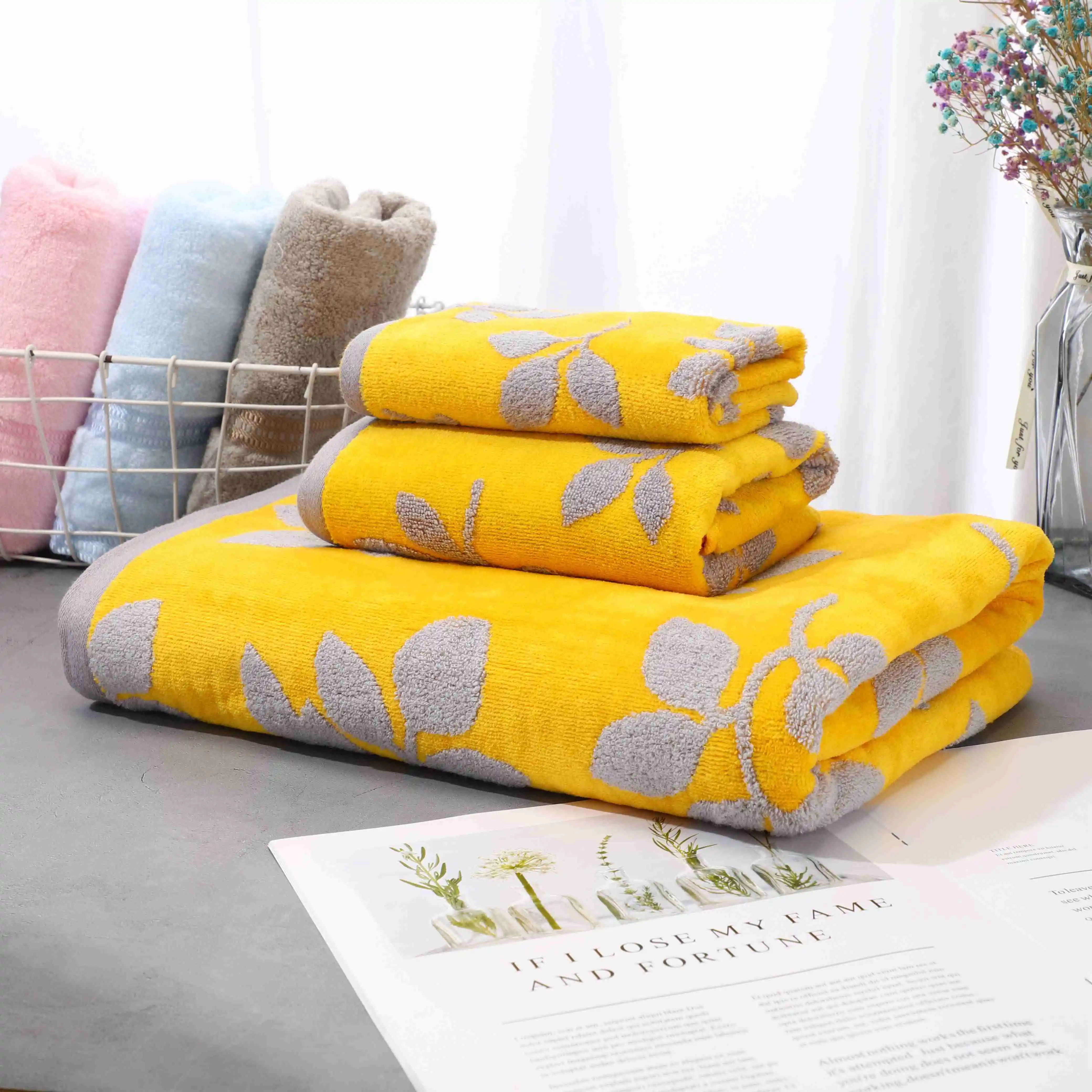 Factory Wholesale Custom Bath Sheets Towels Extra Large 100*180cm