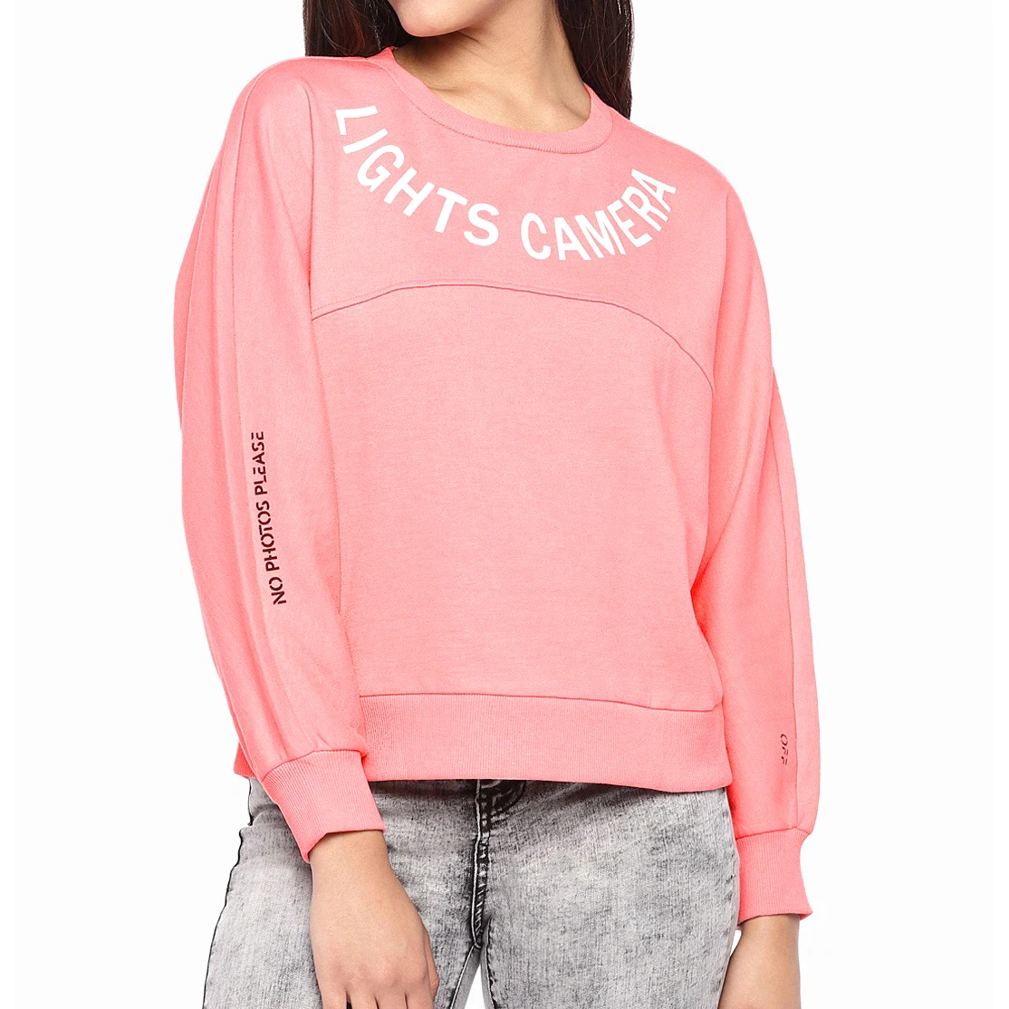 Sudaderas Personalizadas Con Tu Logotipo Para Mujer,Color Rosa - Buy Top De  Punto Sudaderas,Sudadera Color Sólido,Barato Llanura Sudaderas Product on  Alibaba.com