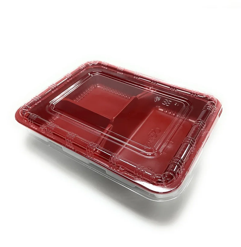 1 2 3 4 5 Compartments Disposable Takeaway Food Container Pp Plastic