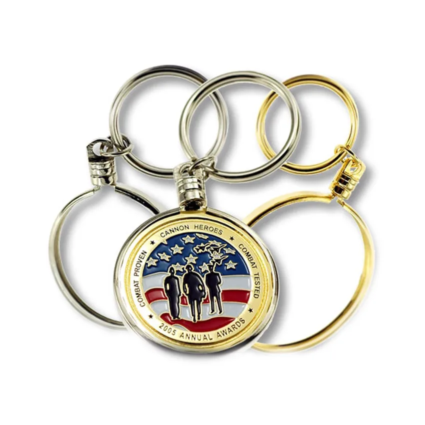Souvenir Coin Manufacturer Custom Challenge Coin Holder Bulk Metal Coin Bezels