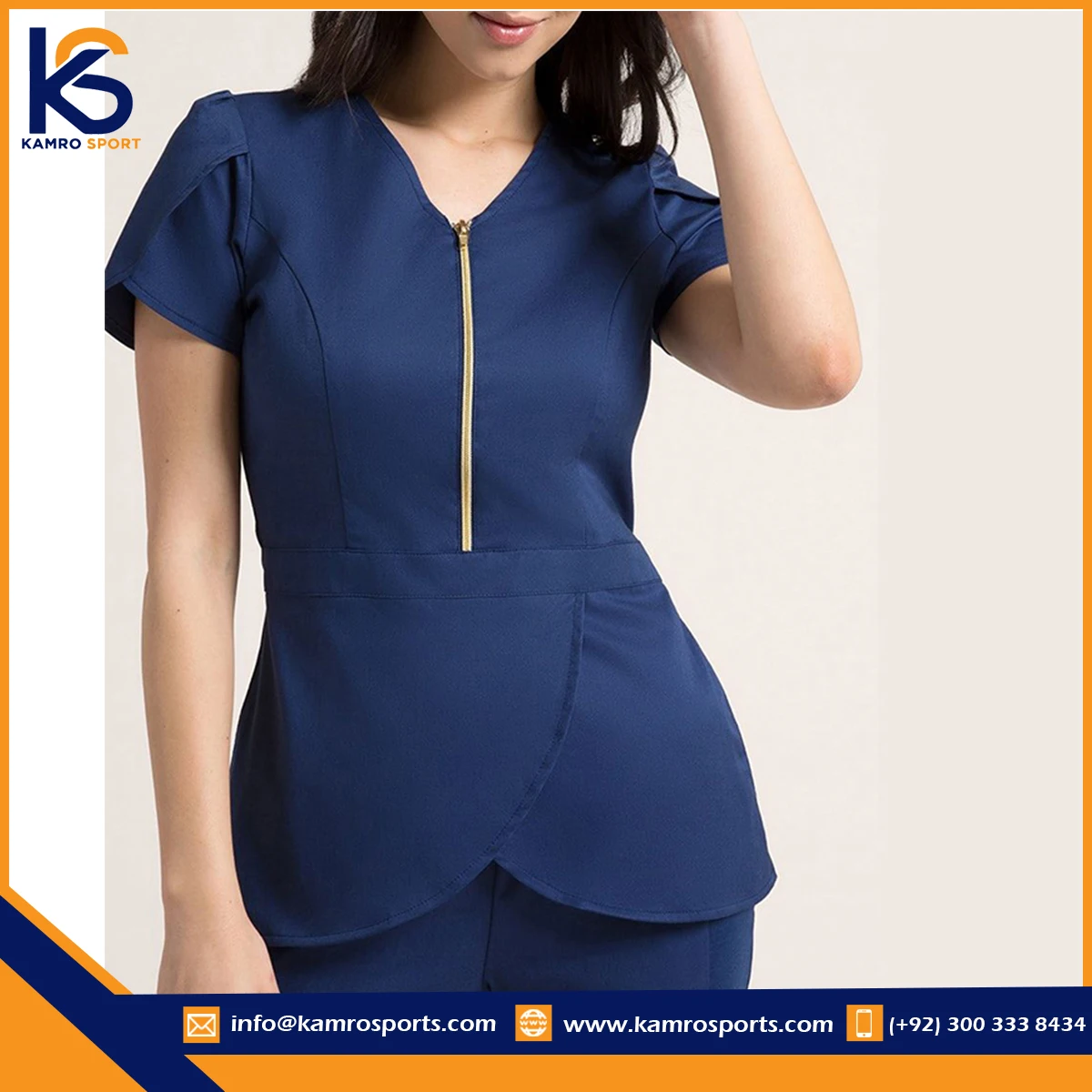 Hot Sale Product Spandex Breathable Female Medical Scrubs Sets