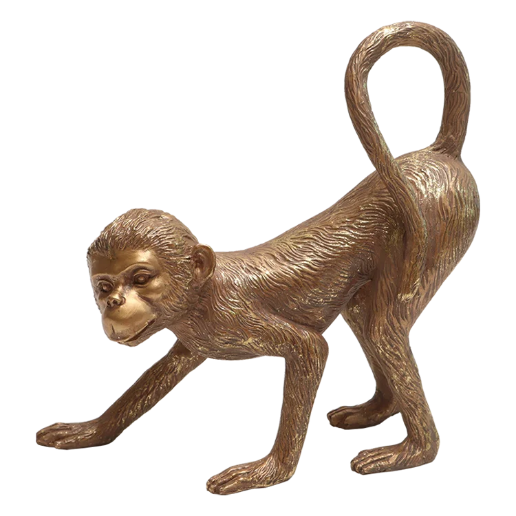 Cast Poly Resin Tropical Monkey Statues Home Decoration Ideas Buy