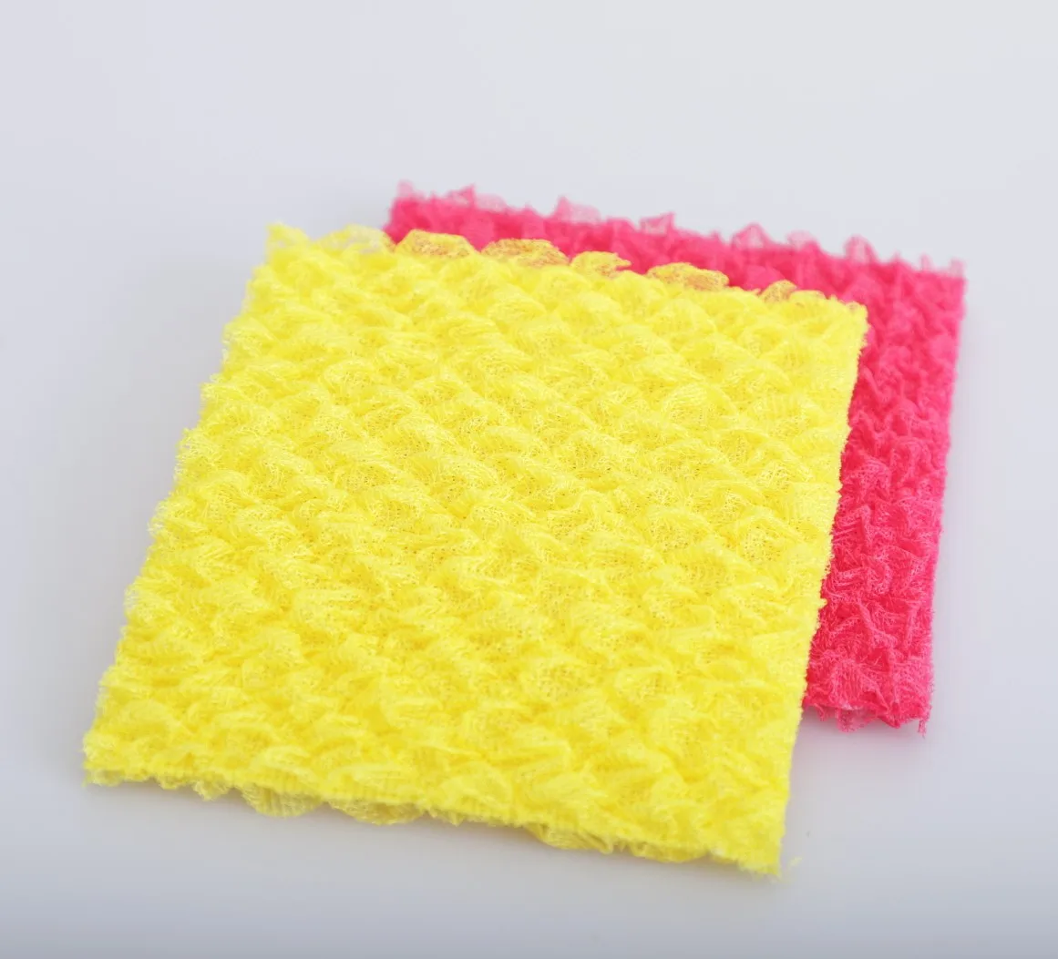 Korea Quick Dry Scouring Pad Scrubber Dish Washing Cloth Kitchen