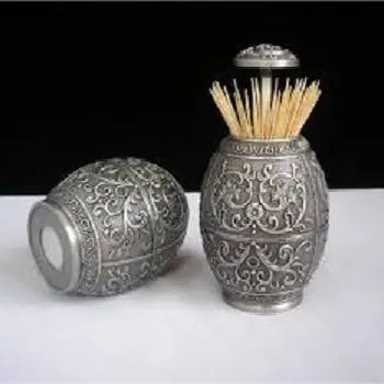 VINTAGE IRON TOOTHPICK HOLDER TABLE DECORATIVE TOOTHPICK HOLDER KITCHEN DECORATIVE TOOTHPICK HOLDER