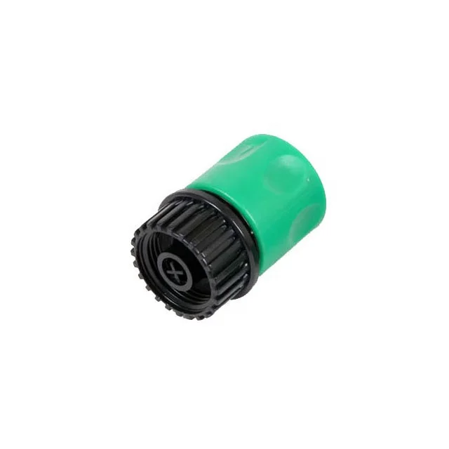 3 4 Female Thread Quick Connector With Water Stop Irrigation Plastic Garden Hose Fitting Buy Water Hose Fittings Garden Hose Repair Fittings Irrigation Hose Pipe Fittings Product On Alibaba Com