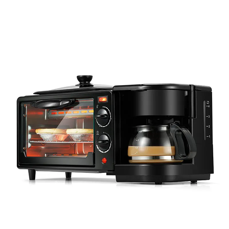 Multifunctional Accessories Bread Electric Coffee Machine 3 in 1