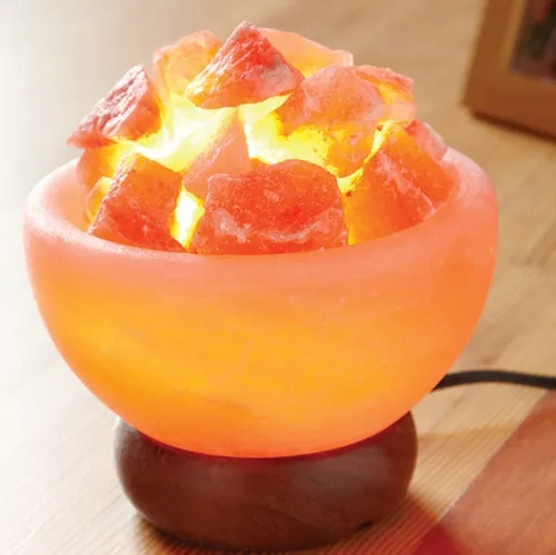 himalayan fire bowl salt lamp