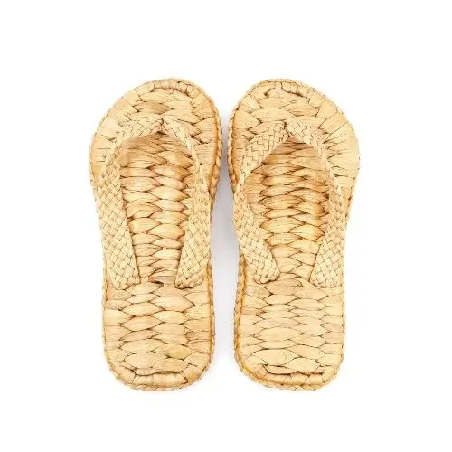 Eco Friendly Natural Shoes Woven Water Hyacinth slippers Handmade Sandals  Good Price From Vietnam