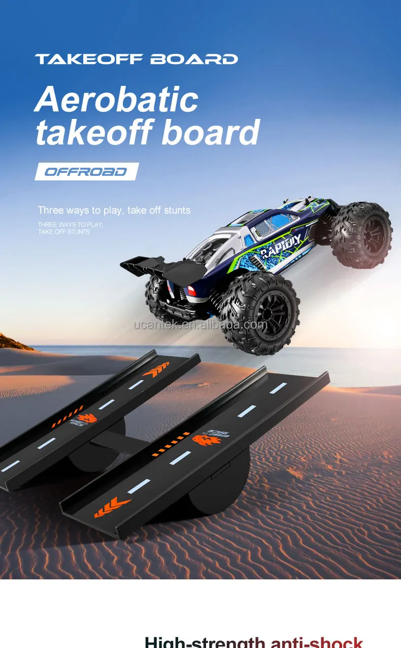 Multiuse Plastic Jumping Ramp For High Speed Racing Remote Control