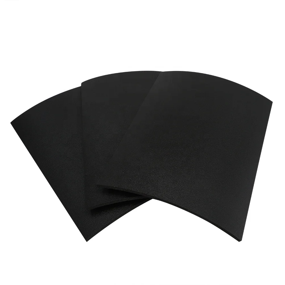 Firm Black Polyethylene Foam Sheets