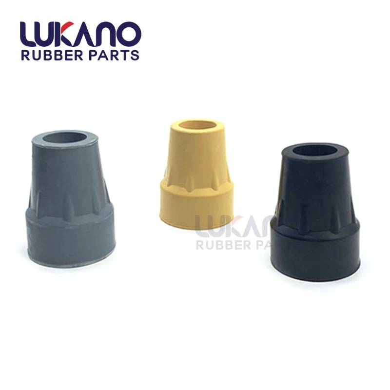 Walking Stick Rubber Ferrule Feet Crutch End Bottom Cane Rubber Feet