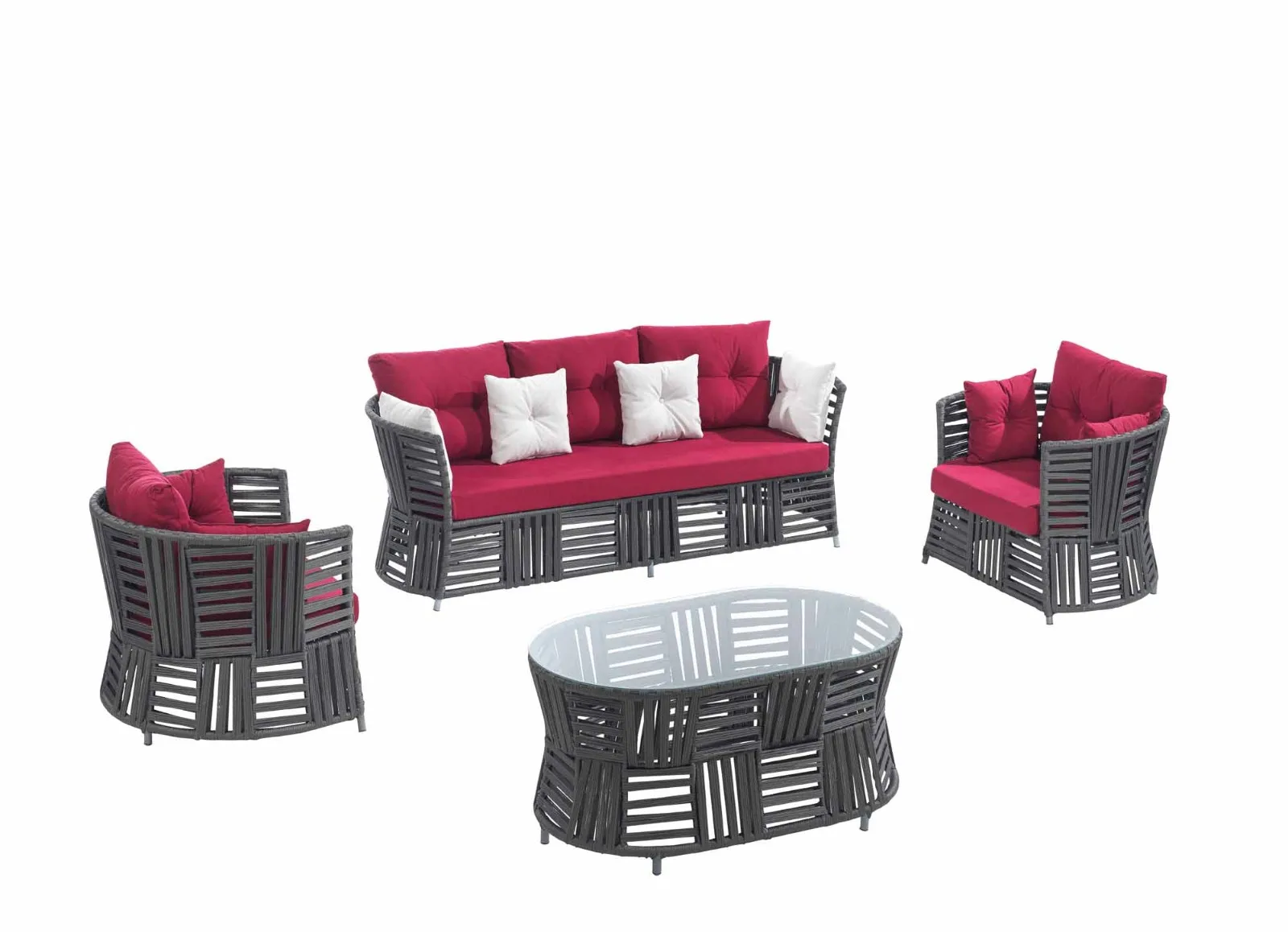 Big Campaign! Wholesale Wicker Furniture Drawar Made InTurkey Rattan Set Modern Outdoor Style Hotel Entry Use Customized Colors