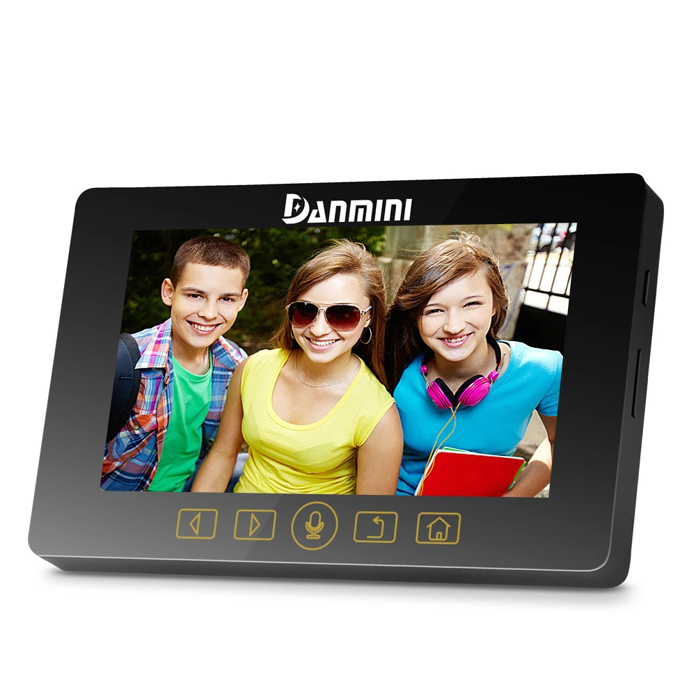 4,3 дюймовый IPS цветной экран сенсорные клавиши камера глазок дверной звонок поддерживает обнаружение движения ночное видение умный дверной глазок