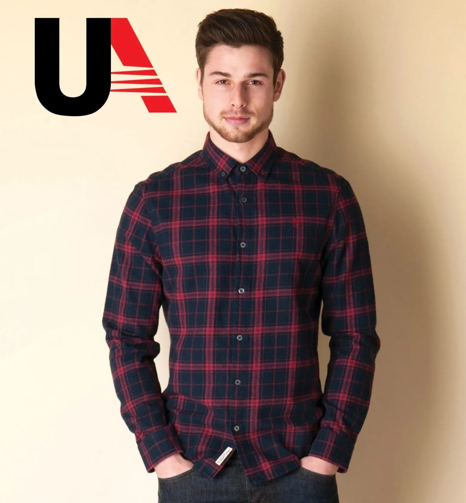 Flannel Check Shirt 100% Cotton For Men 
