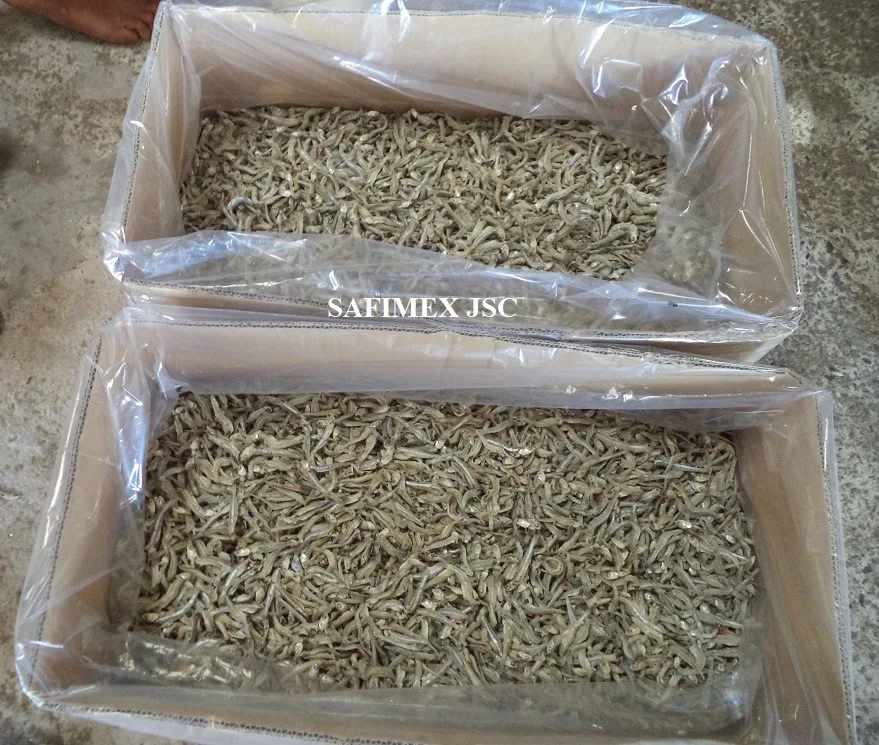 Сушеные анчоусы из Вьетнама сушеные для еды младенцев и средних