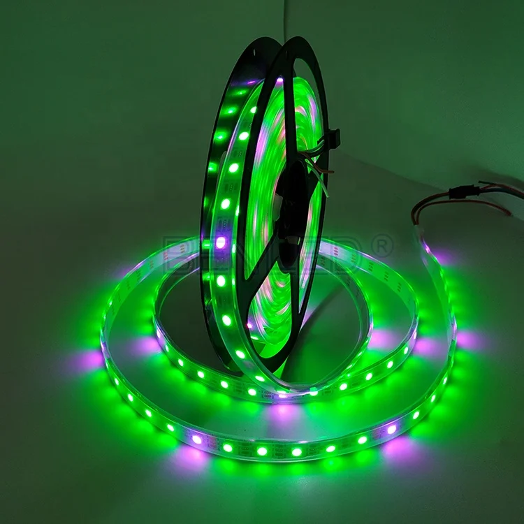 Ws2812B Programmable Rgbw Led Strip Light 5050 5M Remote Control 5V 60 Led Pixel Strip Ws2813 Rgb Led Strip Digital