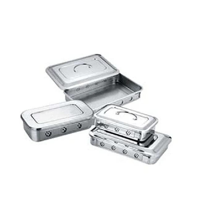Stainless Steel Hospital Surgical Instruments Box - Durable & Reusable