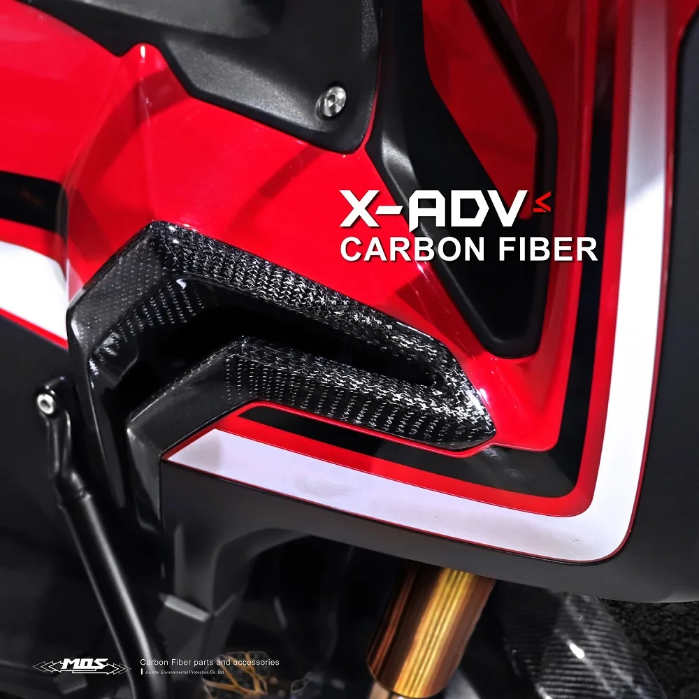 MOS воздуховод из углеродного волокна Чехлы для мотоциклов Honda X-ADV 750 2017 2018 2019 2020
