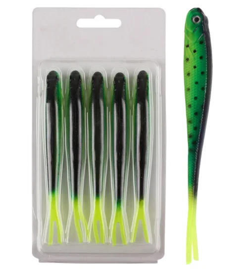 Custom Fishing Lure Clamshell Packaging Clamshell Clear PET Blister Packaging Card Fishing Lure Packaging